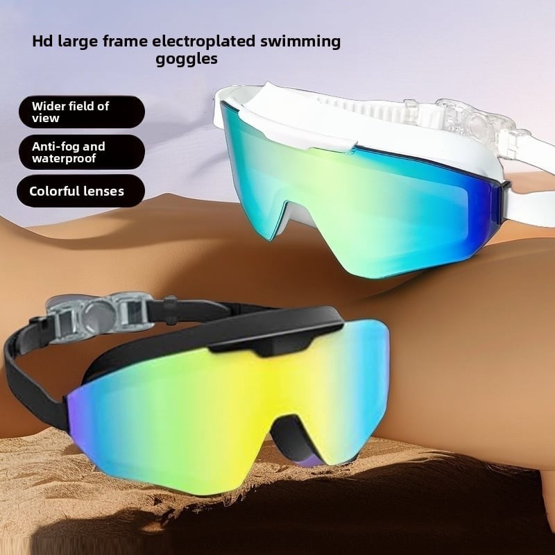 High-definition Ski goggles - anti-fog swimming goggles for adults
